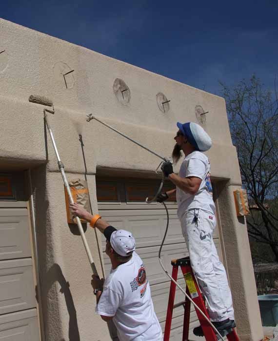 Exterior Painting in Red Rock