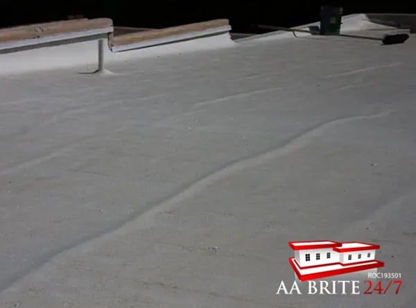 Wrinkles on Flat Roof