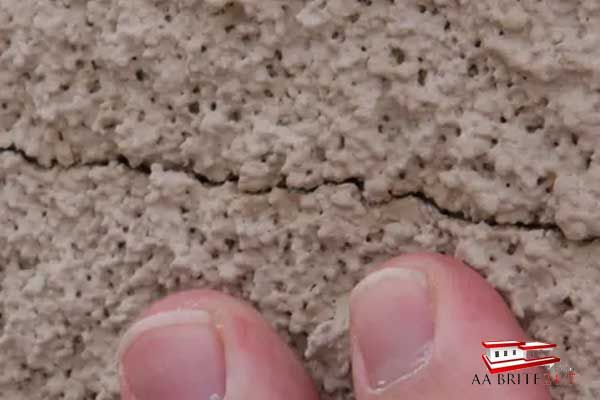 Sprayed Cement Stucco