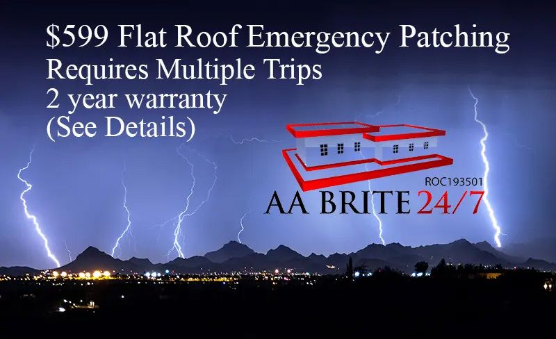 Emergency Roof Patching Special