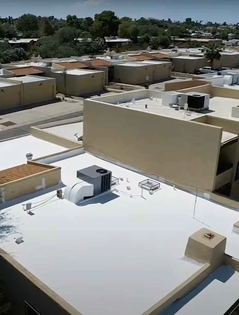 Roof Coating Process