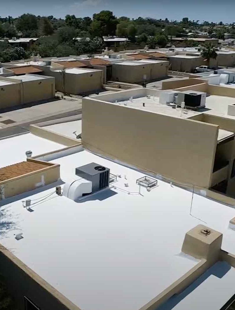 Roof Coating Process