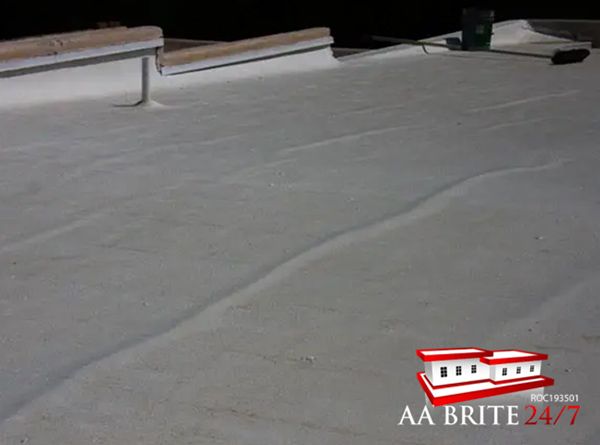 Wrinkles on Flat Roof