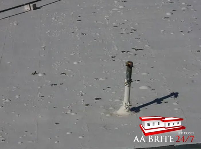Multipel Roof Blisters on Flat Roof