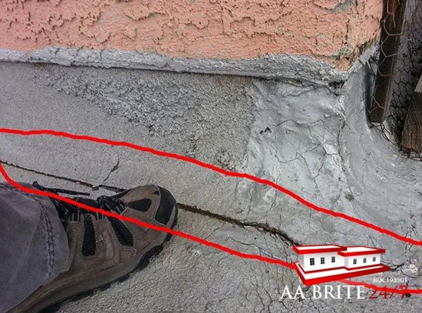 Split Seam on Roof