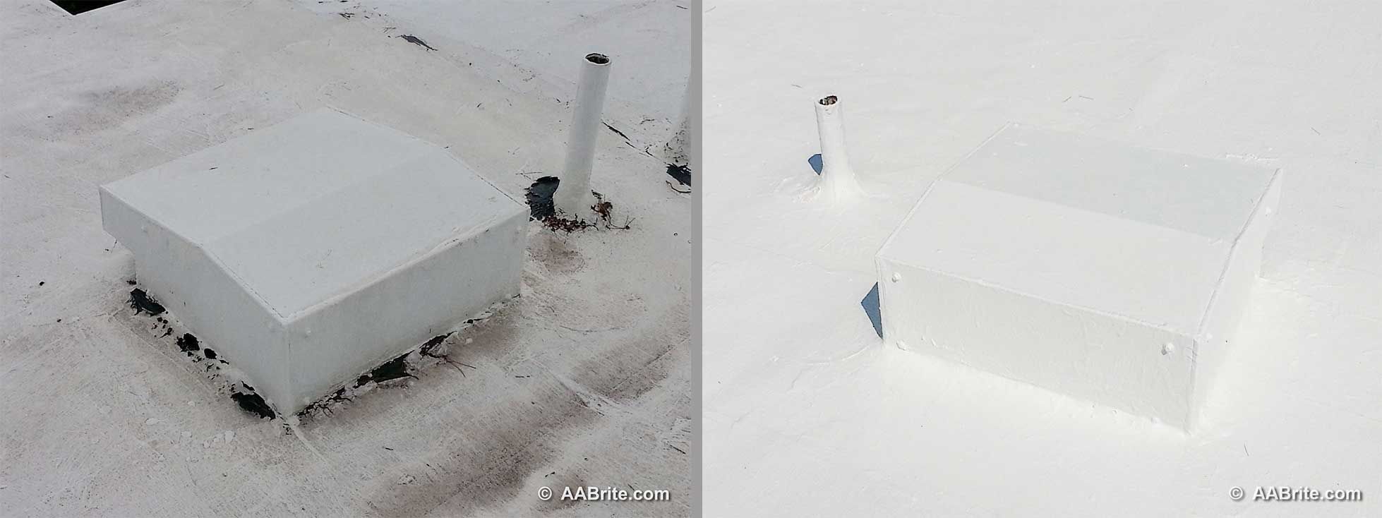 Roof Repair Before and After
